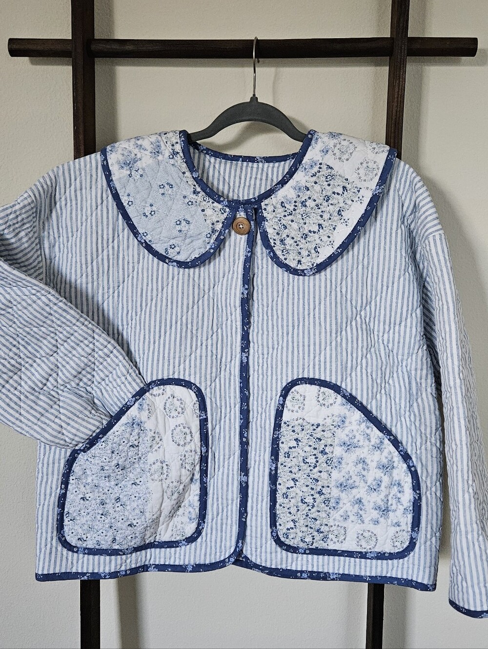 Womens Handmade Quilted Jacket
